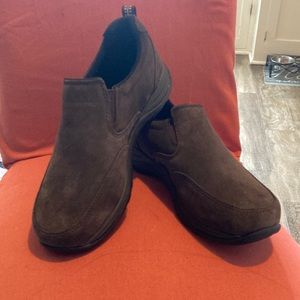 LL Bean suede loafers